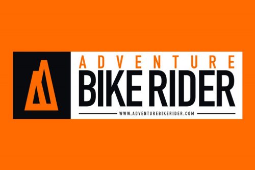 Adventure bike rider logo - Press review
