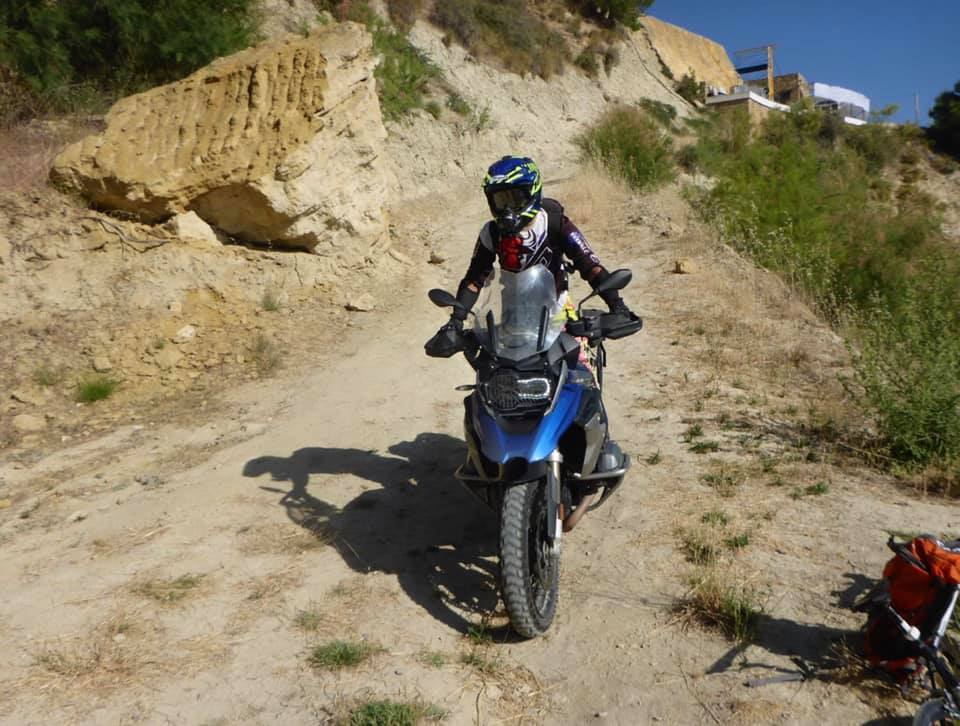 0ff-road trail riding in Spain